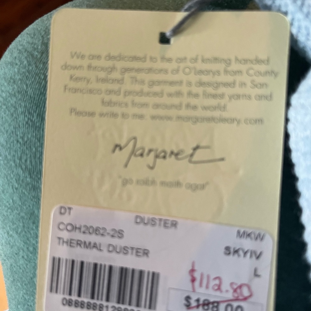 Last chance - going to recycling next week Margaret O’Leary NWT thermal/waffle - Picture 4 of 7